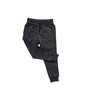 tamsiai pilkos treninginės kelnės