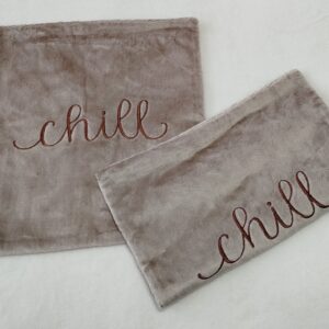 dekoratyvinių pagalvėlių užvalkalų rinkinys „monaco blue weekend“ (40 × 40 cm)