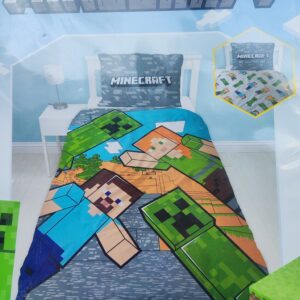 vaikiška patalynė"minecraft"